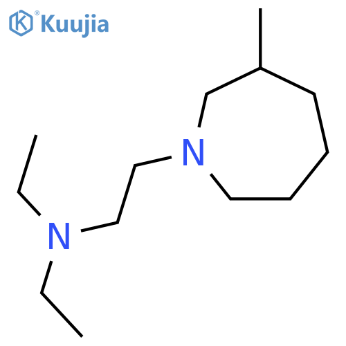 N,n-diethyl-2-(3-methylazepan-1-yl)ethanamine structure