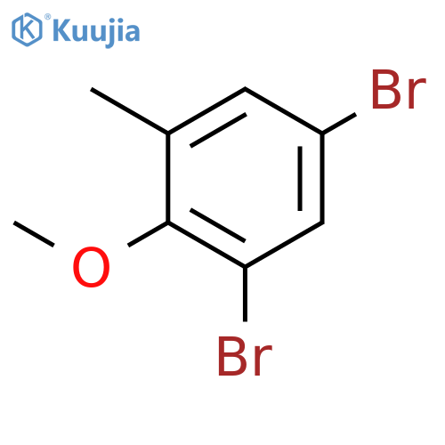 Benzene,1,5-dibromo-2-methoxy-3-methyl- structure