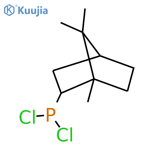 1,7,7-Trimethylbicyclo[2.2.1]hept-2-ylphosphonous dichloride structure