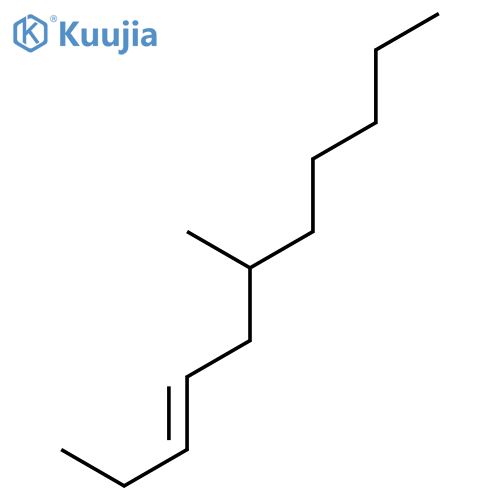 (E)-6-Methyl-3-undecene structure