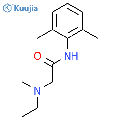 Acetamide,N-(2,6-dimethylphenyl)-2-(ethylmethylamino)- structure