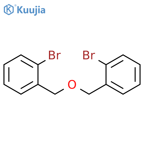 Benzene, 1,1'-[oxybis(methylene)]bis[2-bromo- structure