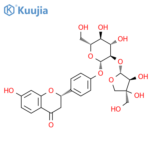 Liquiritin apioside structure