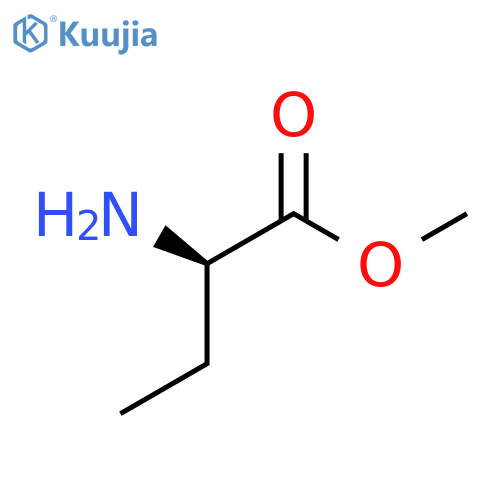 Butanoic acid, 2-amino-, methyl ester, (R)- structure