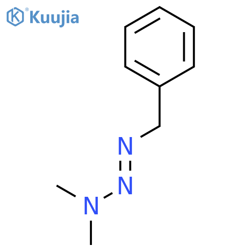 (1E)-1-benzyl-3,3-dimethyltriaz-1-ene structure
