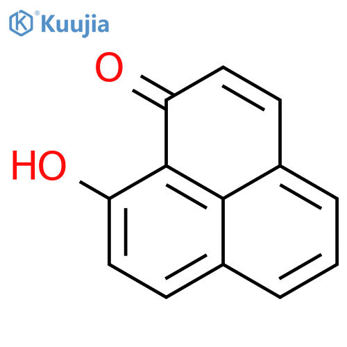 1H-Phenalen-1-one, 9-hydroxy- structure