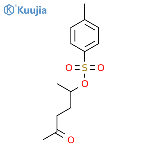 2-Hexanone, 5-[[(4-methylphenyl)sulfonyl]oxy]- structure
