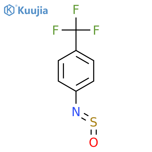 1-(Sulfinylamino)-4-(trifluoromethyl)benzene structure