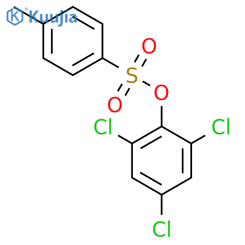 2,4,6-trichlorophenyl 4-methylbenzenesulfonate structure