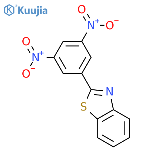 Benzothiazole,2-(3,5-dinitrophenyl)- structure