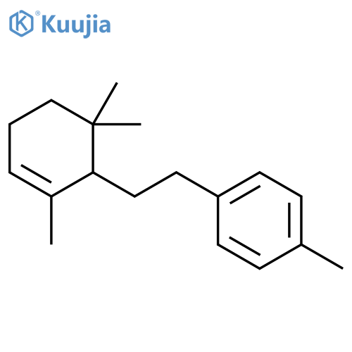 Benzene, 1-methyl-4-[2-(2,6,6-trimethyl-2-cyclohexen-1-yl)ethyl]- structure