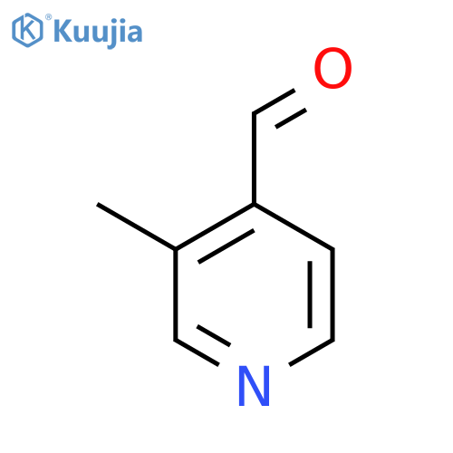 3-methylpyridine-4-carbaldehyde structure