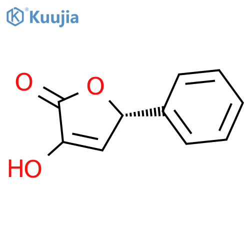 2(5H)-FURANONE, 3-HYDROXY-5-PHENYL-, (5S)- structure