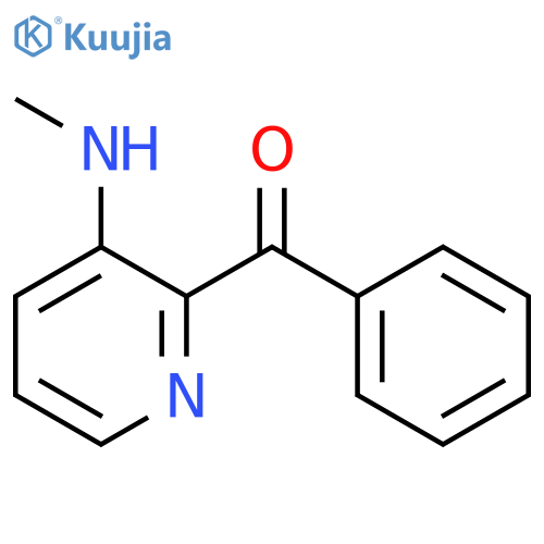 METHANONE, [3-(METHYLAMINO)-2-PYRIDINYL]PHENYL- structure