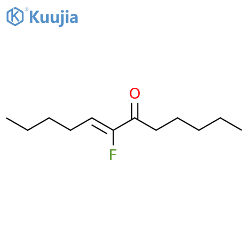 7-DODECEN-6-ONE, 7-FLUORO-, (Z)- structure