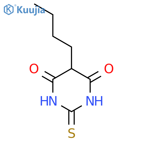5-Butyl-2-thioxodihydropyrimidine-4,6(1H,5H)-dione structure
