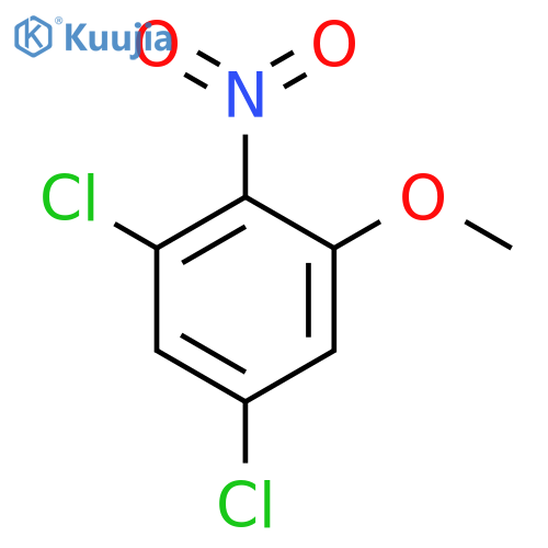 1,5-Dichloro-3-methoxy-2-nitrobenzene structure