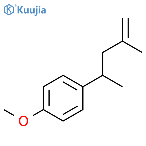 4-(1,3-Dimethyl-3-butenyl)phenyl methyl ether structure