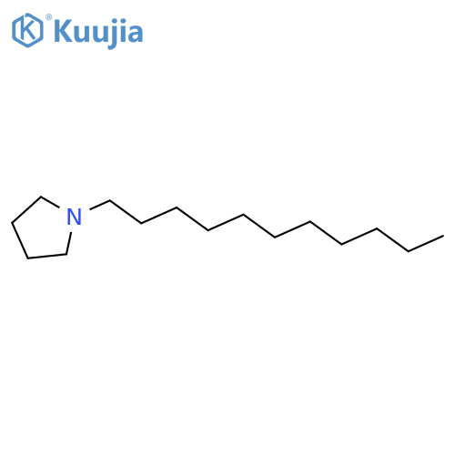 Pyrrolidine, 1-undecyl- structure