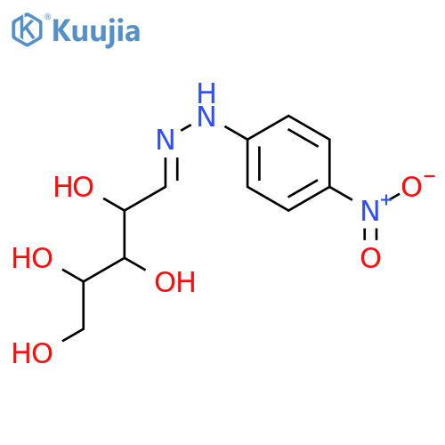 L-Arabinose,(4-nitrophenyl)hydrazone (9CI) structure