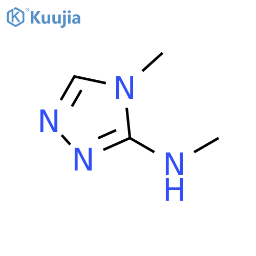 N,4-dimethyl-4H-1,2,4-triazol-3-amine structure