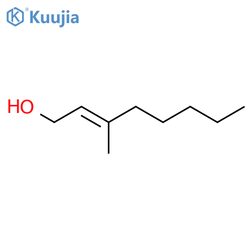 (E)-3-Methyl-2-octenol structure