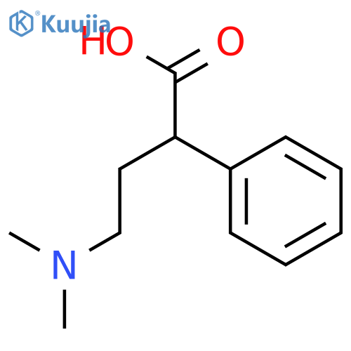4-(dimethylamino)-2-phenylbutanoic Acid structure