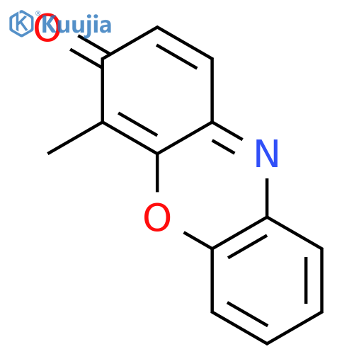 3H-Phenoxazin-3-one, 4-methyl- structure
