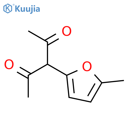 2,4-Pentanedione, 3-(5-methyl-2-furanyl)- structure