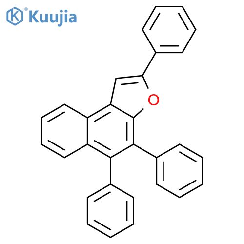 Naphtho[2,1-b]furan, 2,4,5-triphenyl- structure