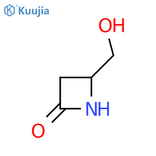 4-(Hydroxymethyl)azetidin-2-one structure