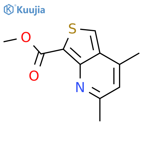 Methyl 2,4-dimethylthieno3,4-bpyridine-7-carboxylate structure
