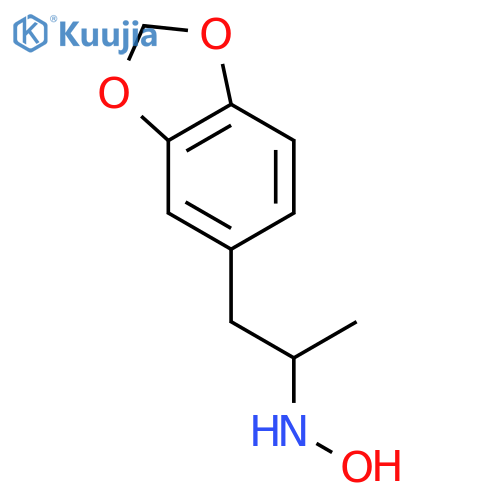1,3-Benzodioxole-5-ethanamine,N-hydroxy-a-methyl- structure