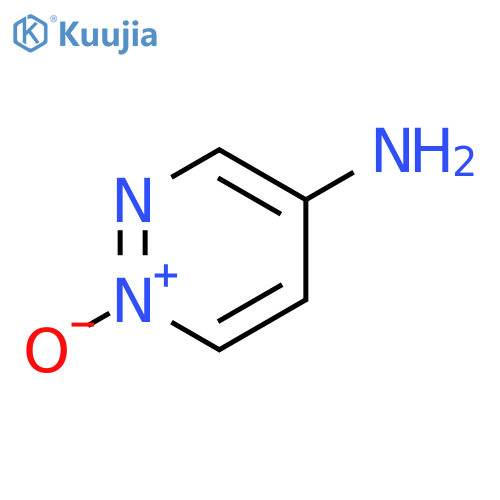 4-Pyridazinamine,1-oxide structure