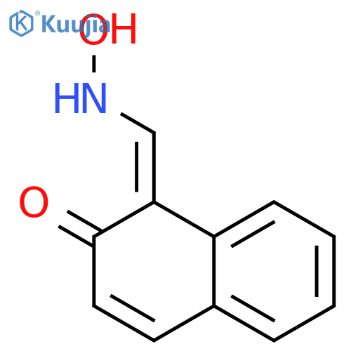 1-(hydroxyimino)methylnaphthalen-2-ol structure