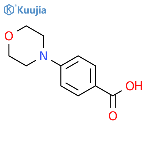 4-(morpholin-4-yl)benzoic acid structure