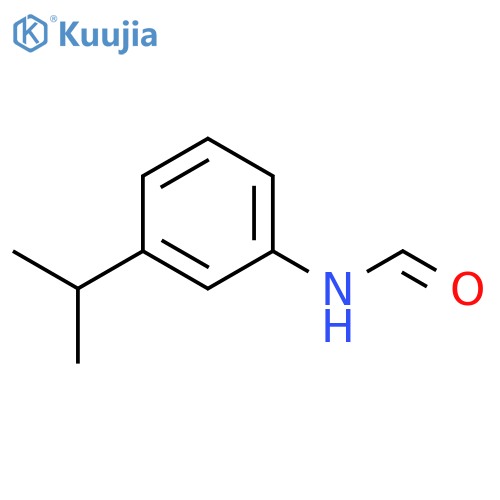 Formamide,N-[3-(1-methylethyl)phenyl]- structure