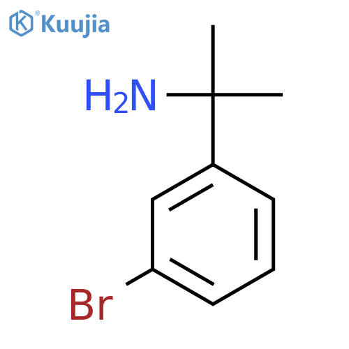 1-(3-Bromophenyl)-1-methylethylamine structure
