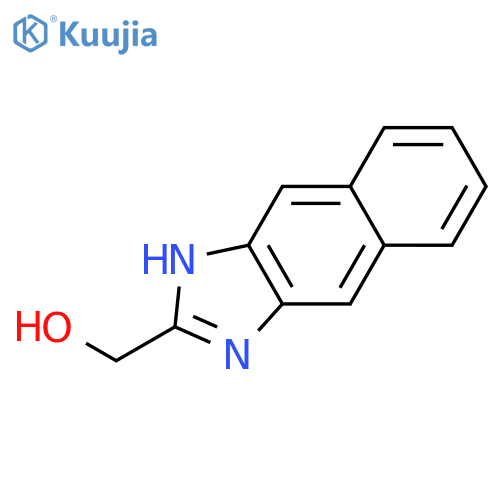 (1H-Naphtho[2,3-d]imidazol-2-yl)methanol structure