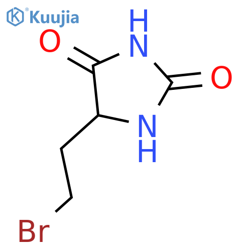 5-(2-Bromoethyl)hydantoin structure