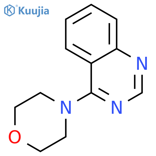 Quinazoline,4-(4-morpholinyl)- structure