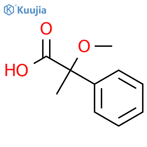 2-methoxy-2-phenylpropanoic acid structure