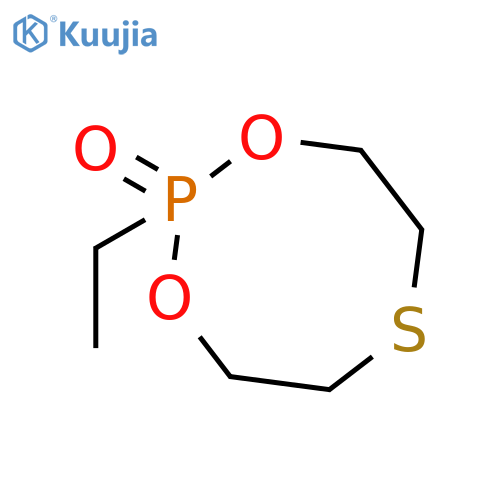 2-ethyl-1,3,6,2-dioxathiaphosphocane 2-oxide structure