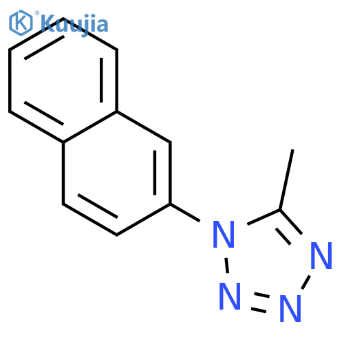 1H-Tetrazole,5-methyl-1-(2-naphthalenyl)- structure