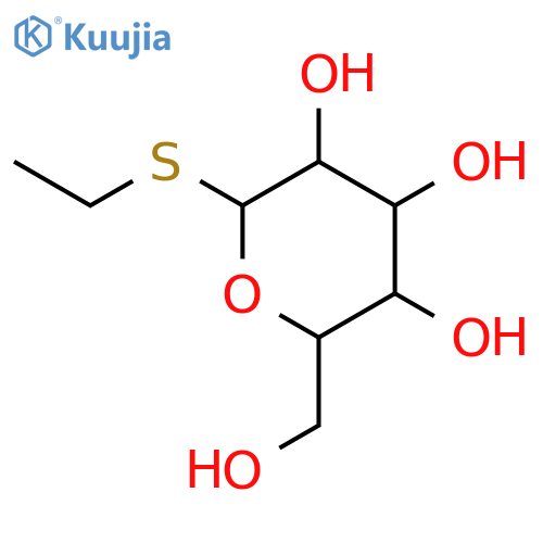 Ethyl b-Thioglucopyranoside structure