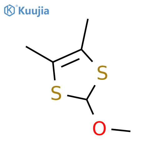 1,3-Dithiole, 2-methoxy-4,5-dimethyl- structure