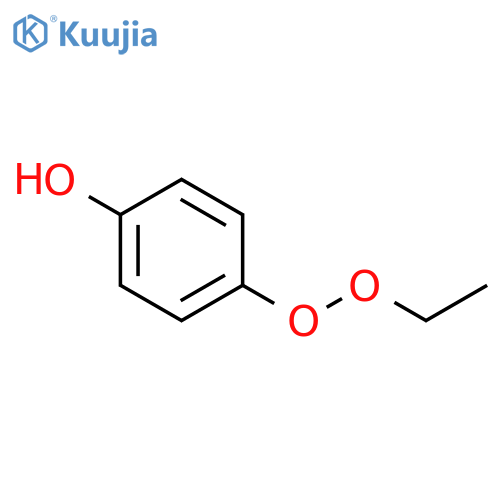 Phenol, 4-(ethyldioxy)- structure