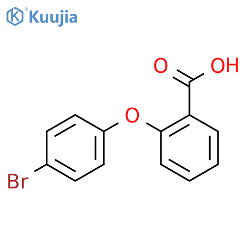 2-(4-Bromophenoxy)benzoic acid structure
