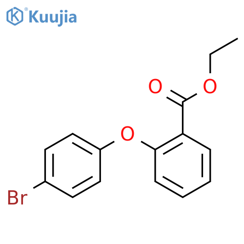 Ethyl 2-(4-bromo-phenoxy)-benzoate structure
