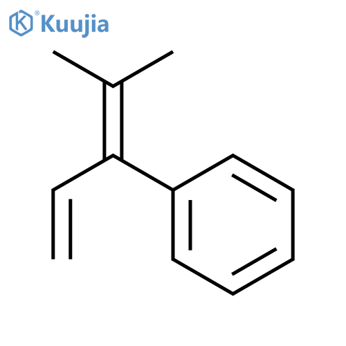Benzene, (1-ethenyl-2-methyl-1-propenyl)- structure